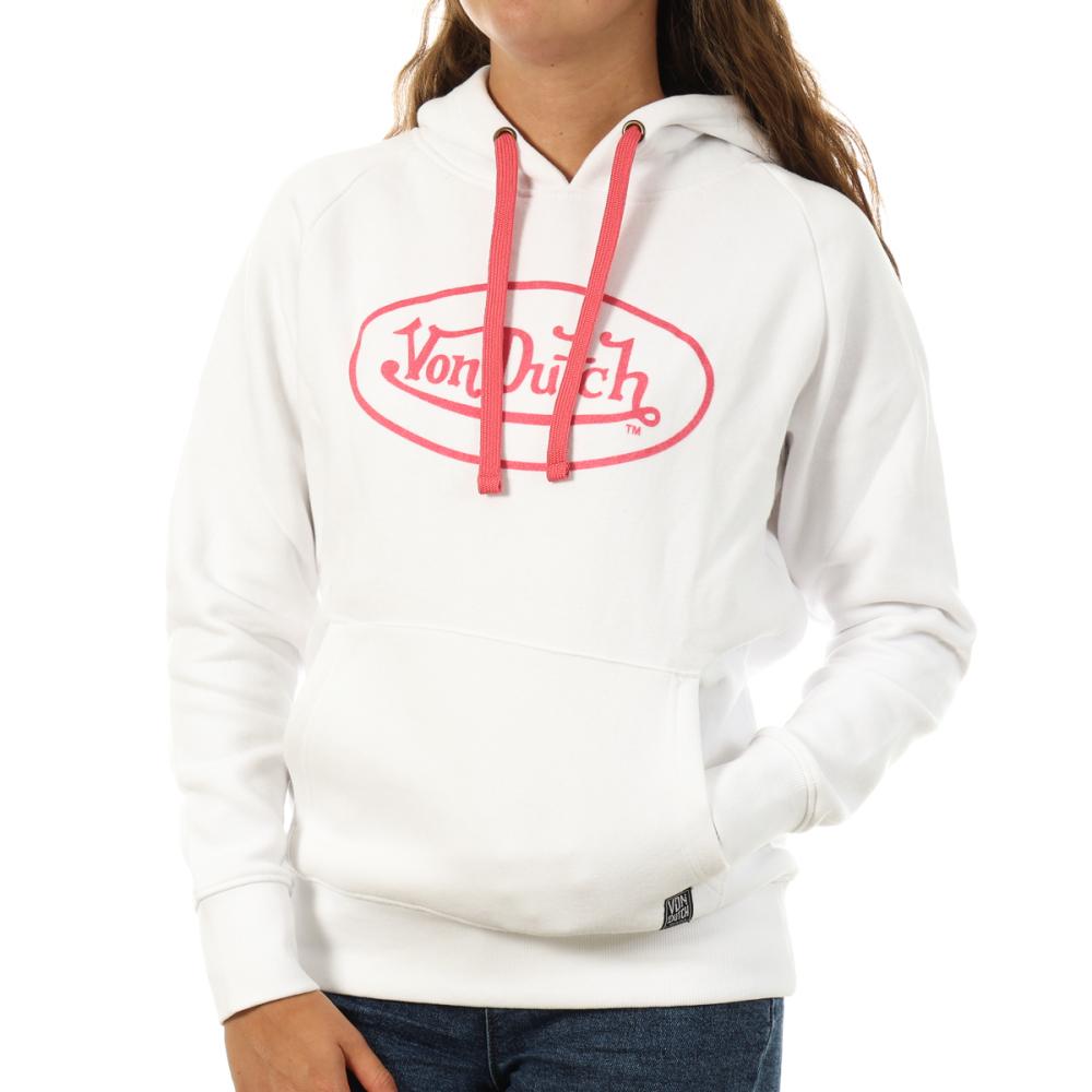 Von Dutch Sweat Blanc/Rose Femme Von Dutch Jill