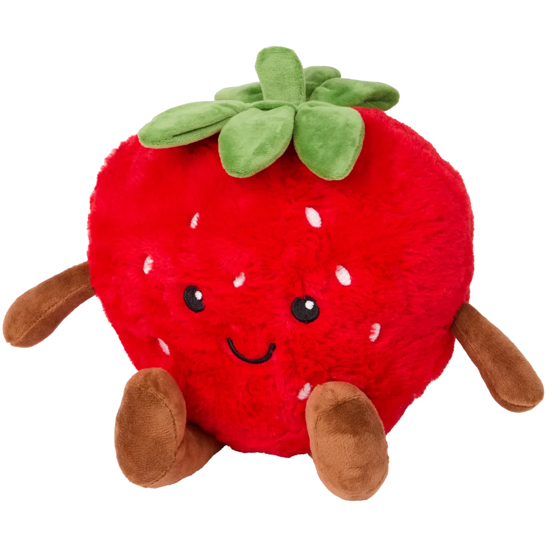 Pluche knuffel fruit/bloem 20 cm | diverse varianten