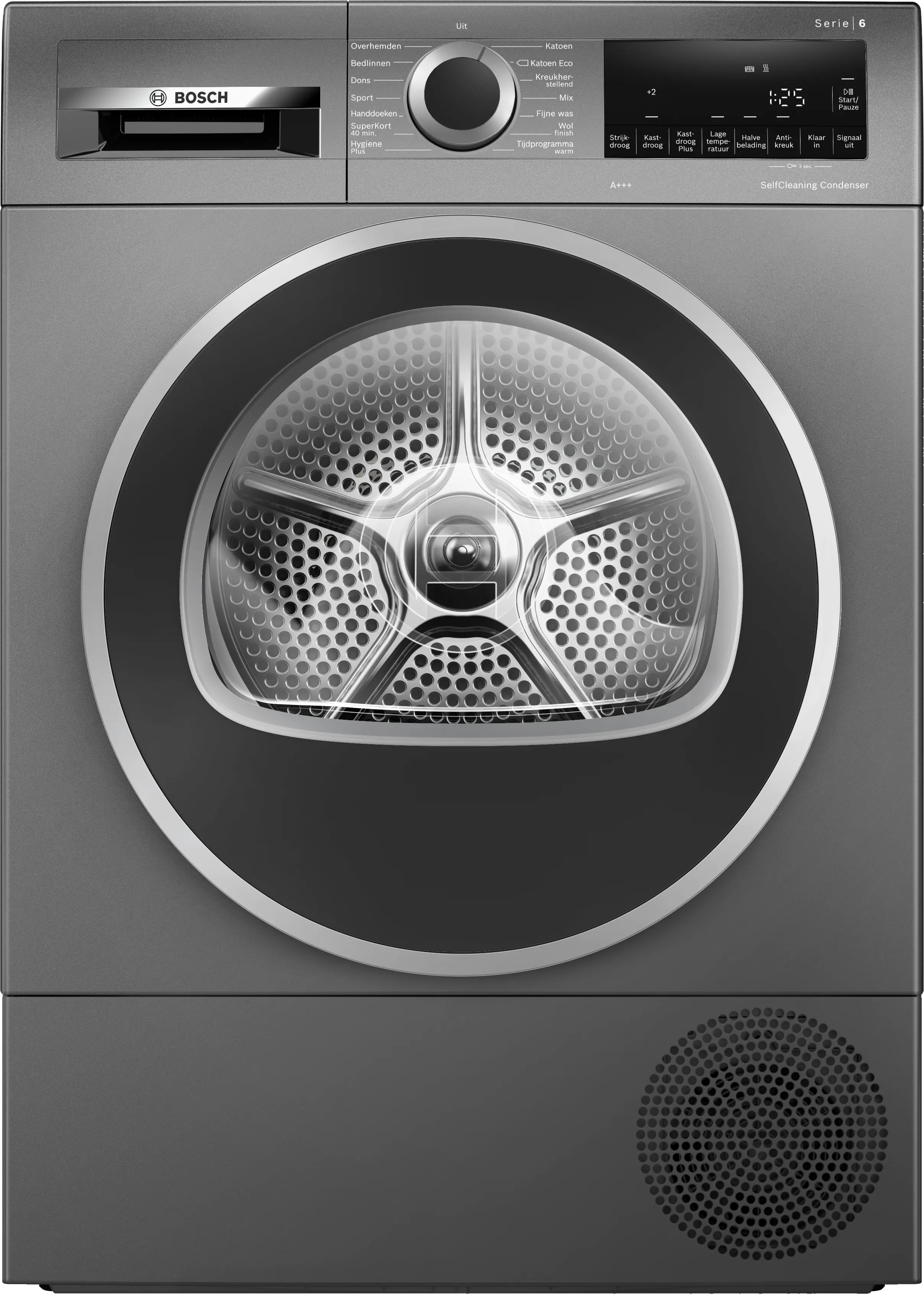 Serie 6 Warmtepompdroger 8 kg Cast iron grey