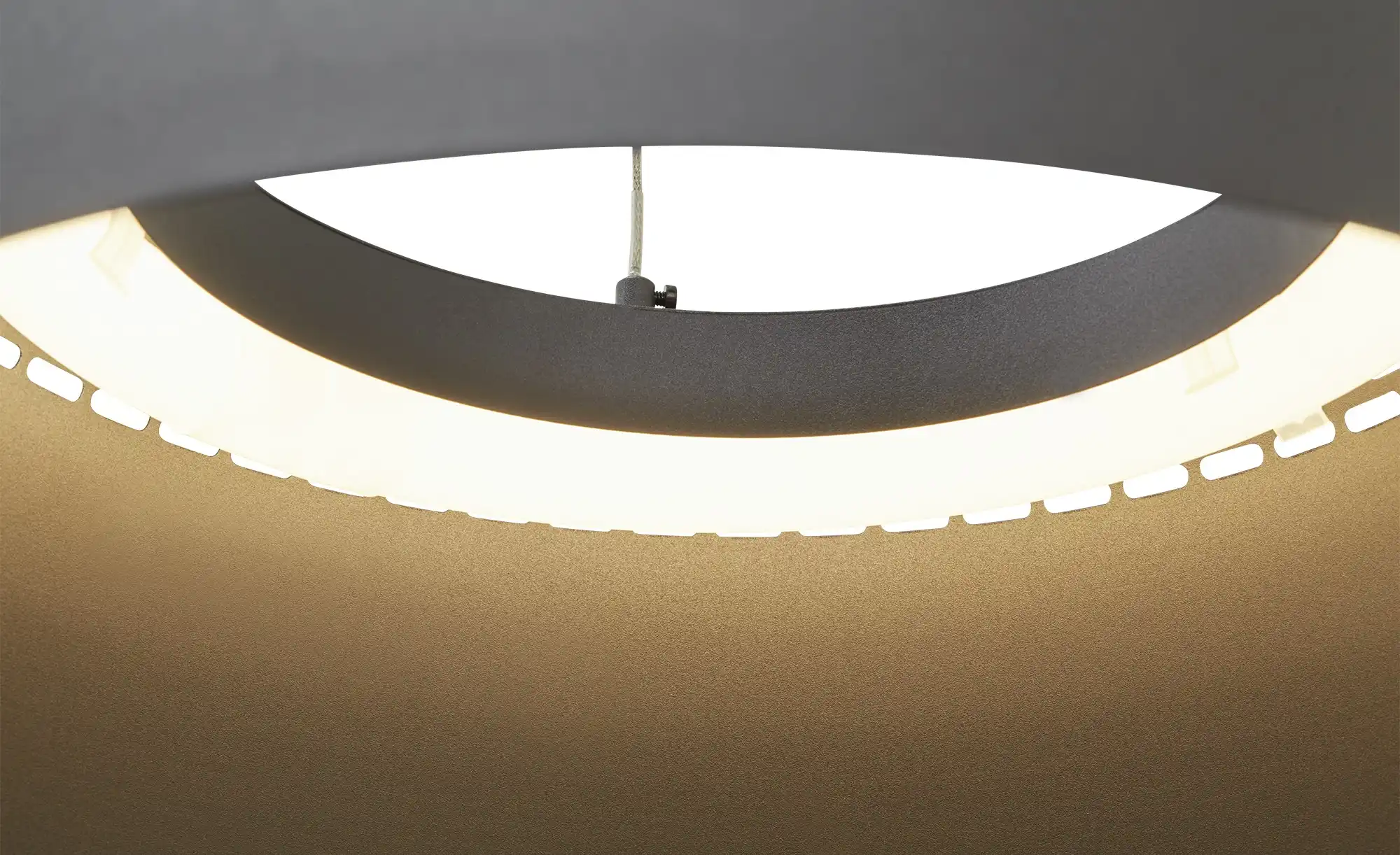 KHG LED-Pendelleuchte, 1-flammig, Metall/ schwarz