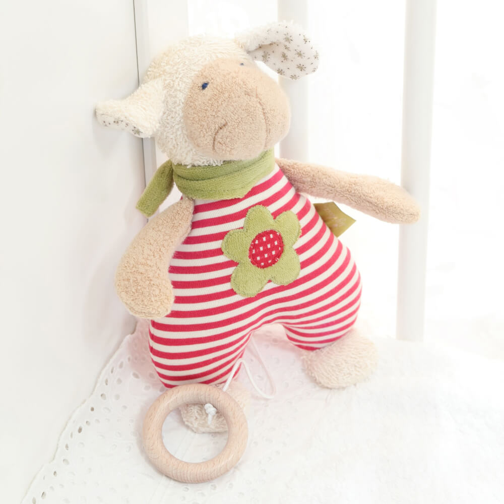 sigikid 39055 Spieluhr Schaf, Green Collection