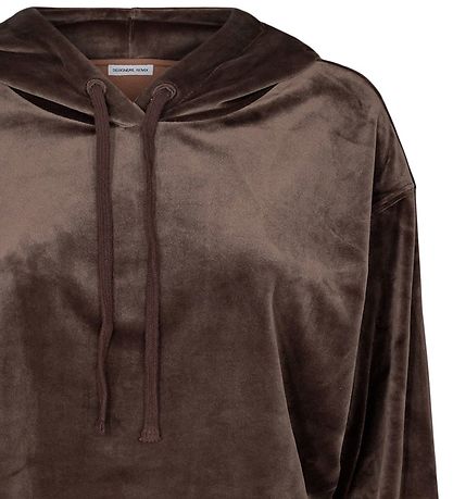 Designers Remix Kapuzenpullover - Velours - Cropped - Frances -