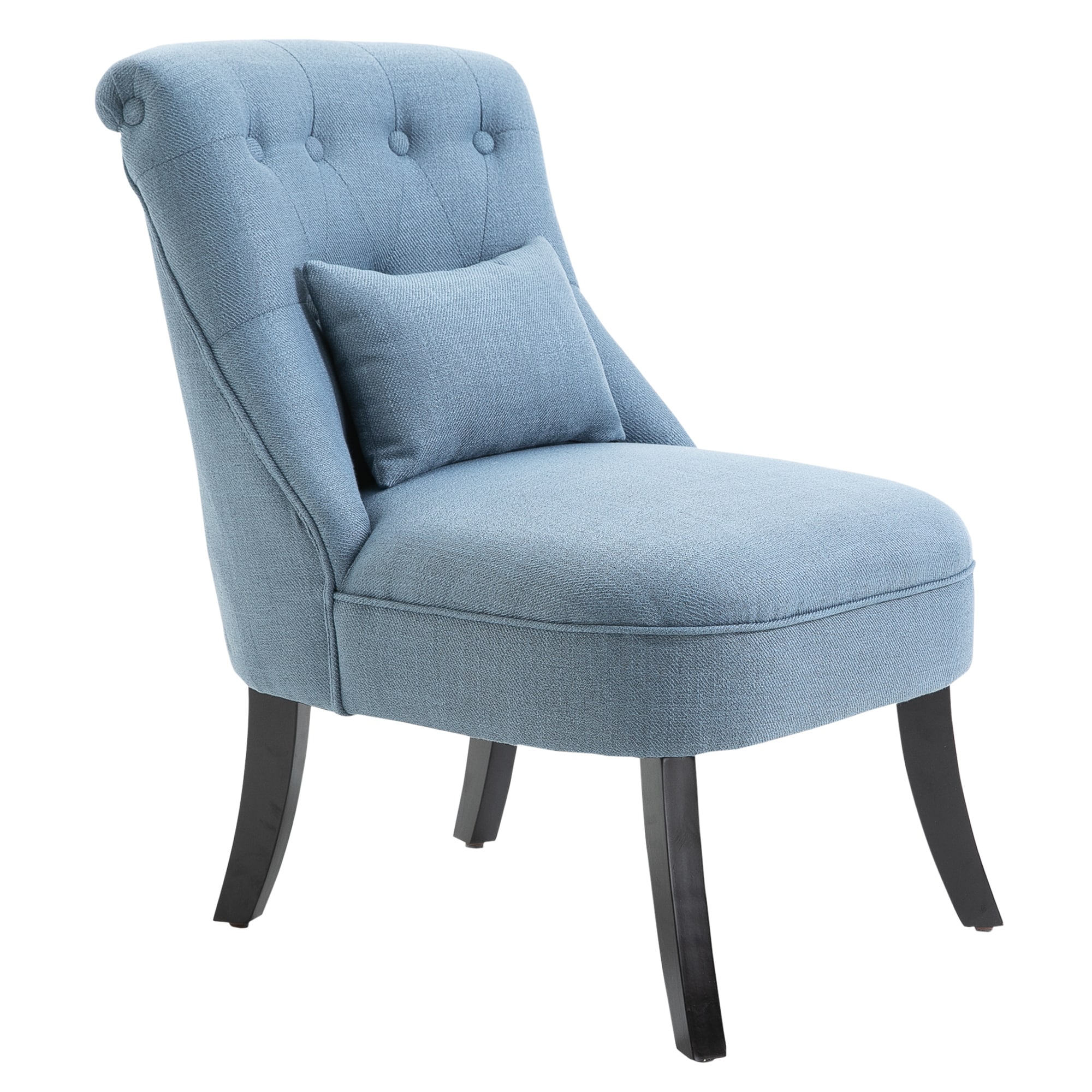 HOMCOM Relaxsessel mit Rückenkissen 52,5 x 69 x 77 cm (BxTxH)