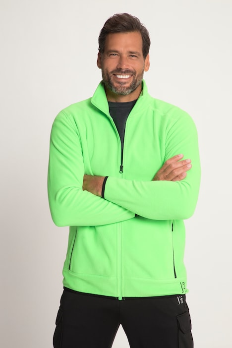 JAY-PI Fleecejacke, ultra light, Stehkragen, Taschen