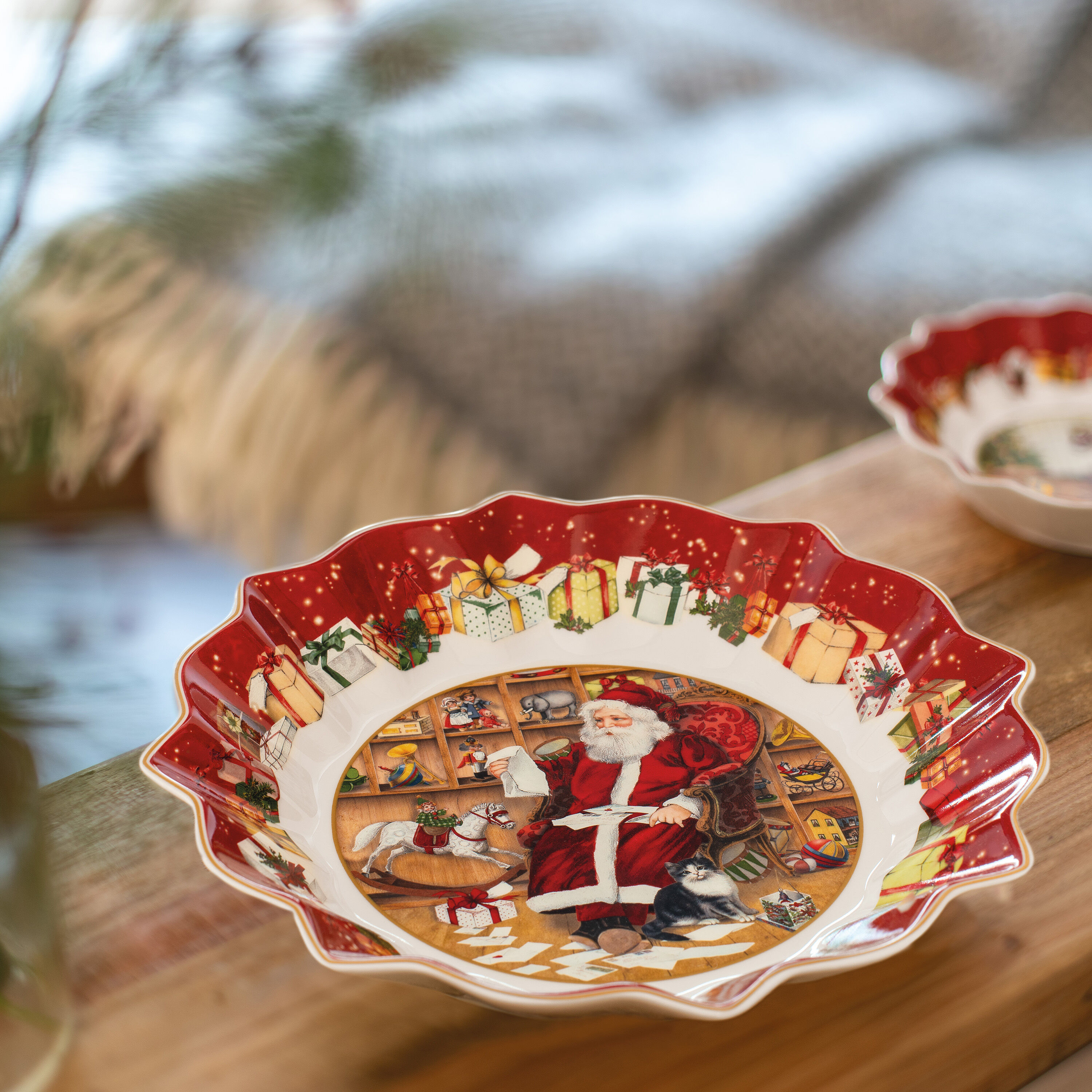 Toy's Fantasy Bowl Multi-colored, 14.6 oz, Premium Porcelain
