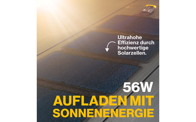 Aqiila Sunbird tragbares Solar Ladegerät Monokristallin