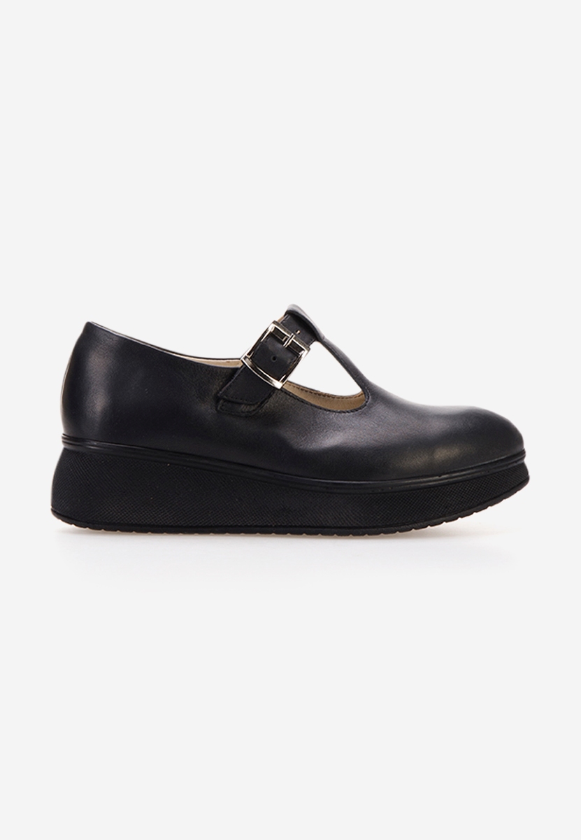 Chaussures casual à plateforme noirs Gilena V2