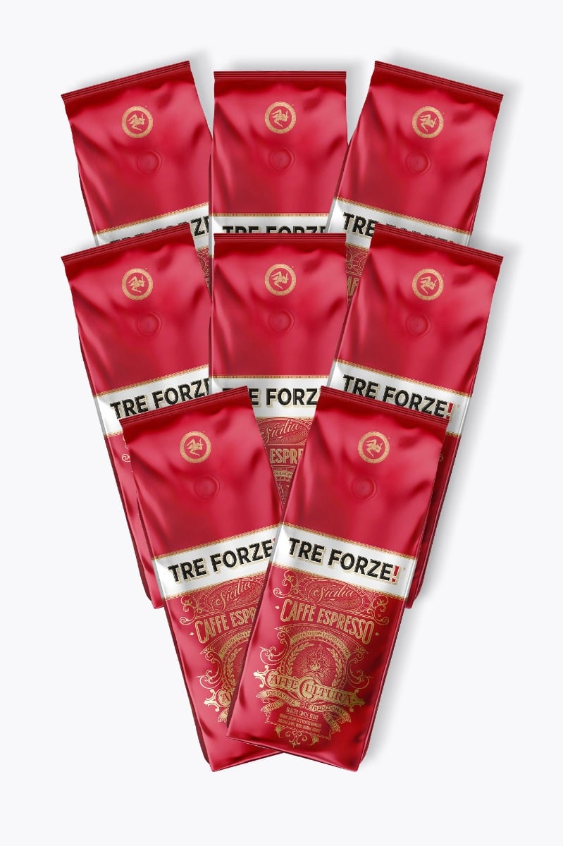 TRE FORZE! Caffe Espresso Vorteilspaket 8kg