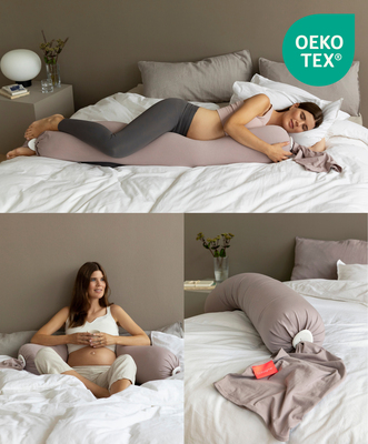 bbhugme Gravid- og Ammepute, Dusty Pink