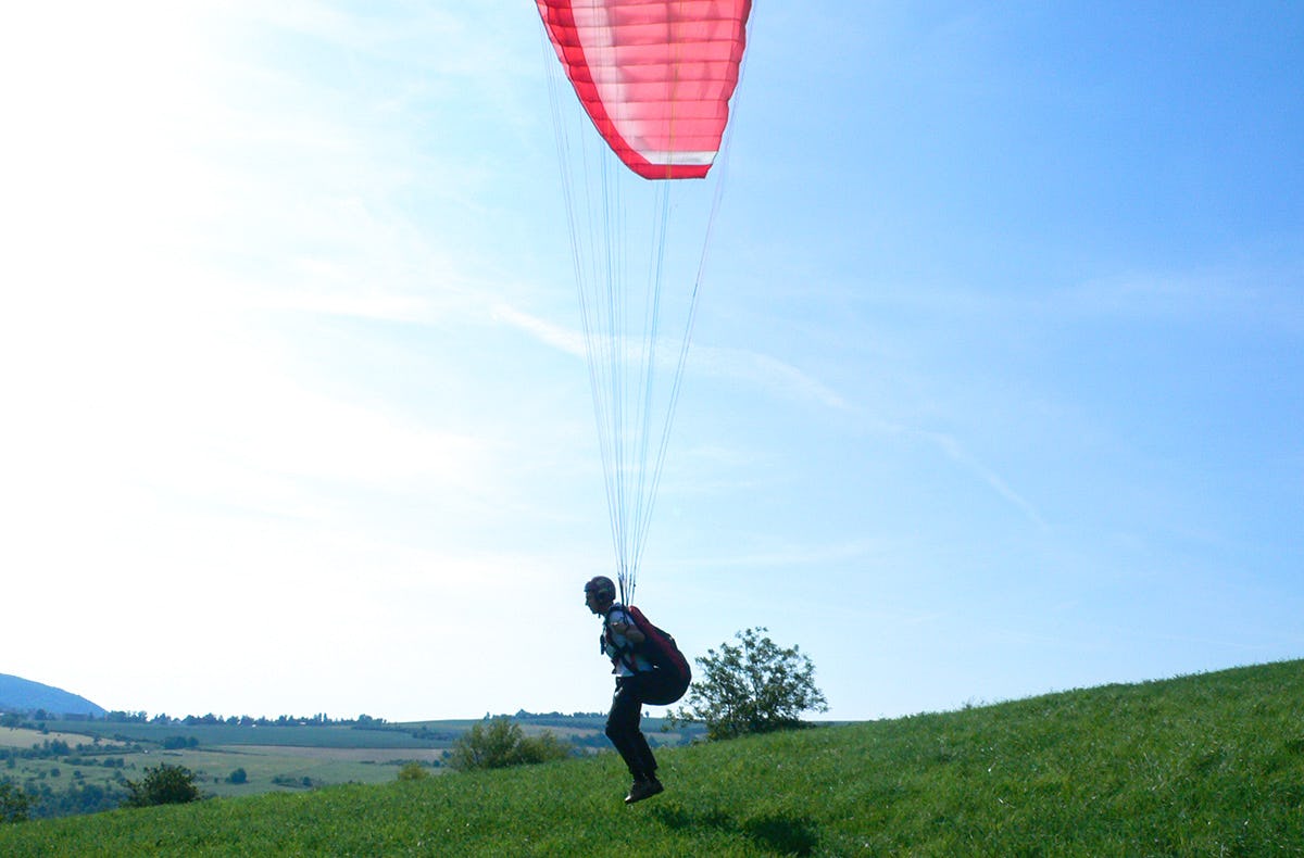 Gleitschirmfliegen Grundkurs in Wiesbaden