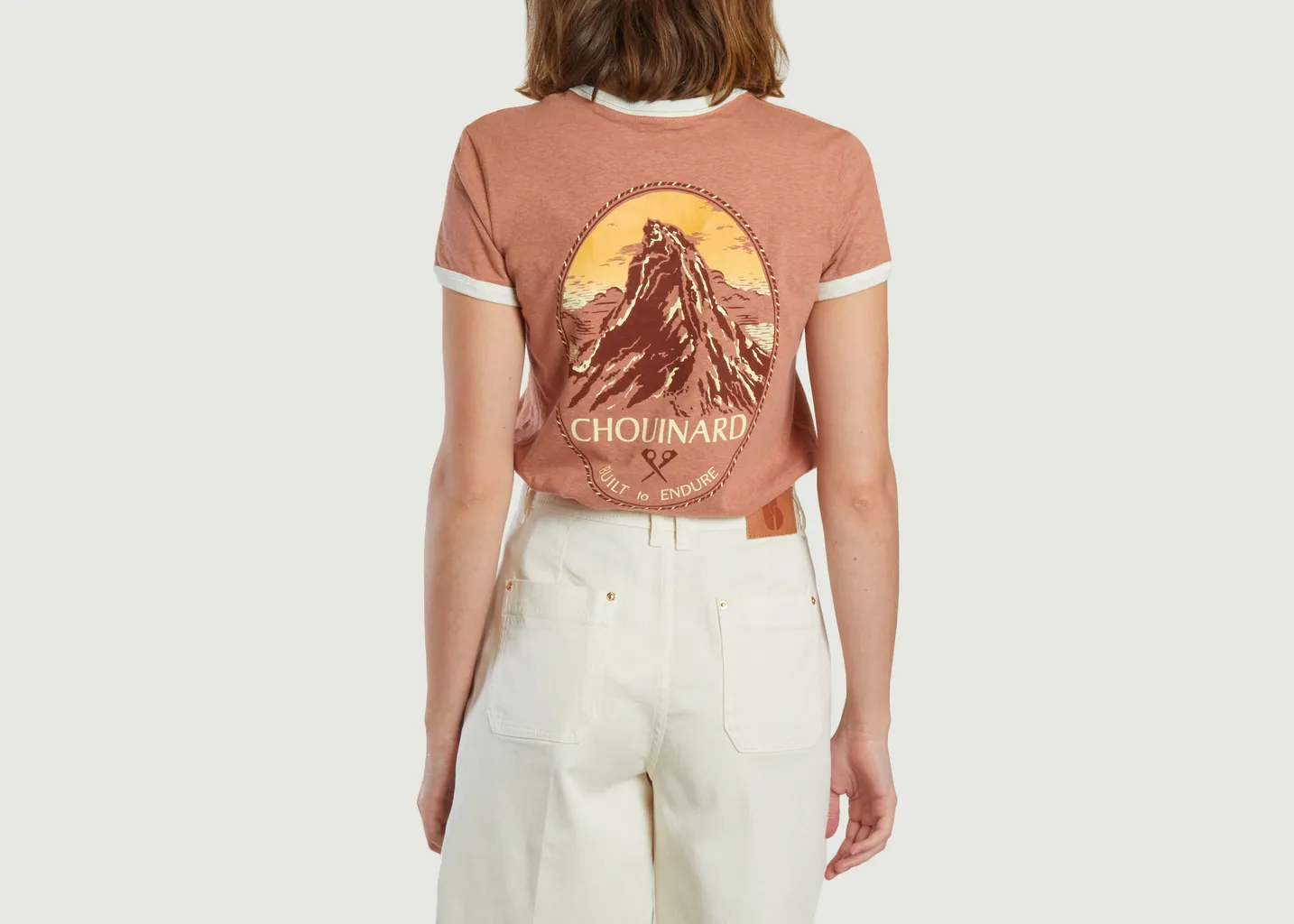 T-shirt Chouinard Crest Ringer Responsibili Patagonia
