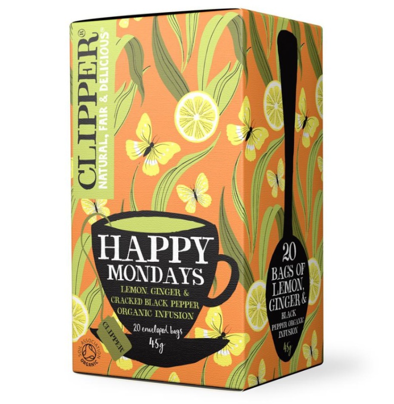 Clipper Thee Happy Mondays 45g