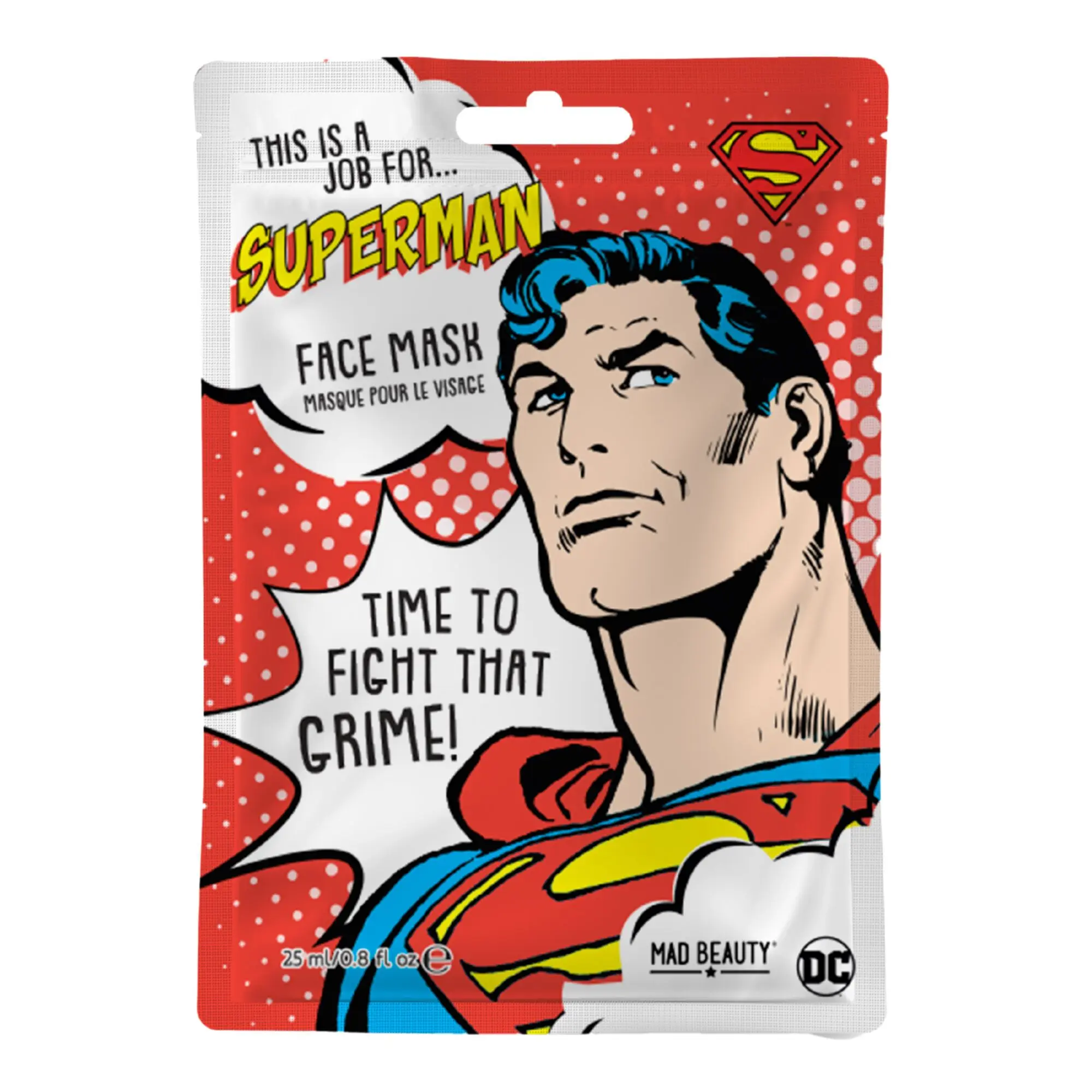 Produits - Superman Masque Visage 25ml - Masque
