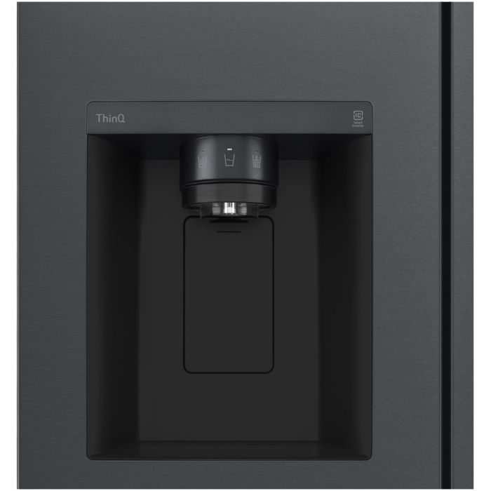 LG Side by Side GSLV71MCTD Matte Black - interner Wassertank // 70€ LG Cashback