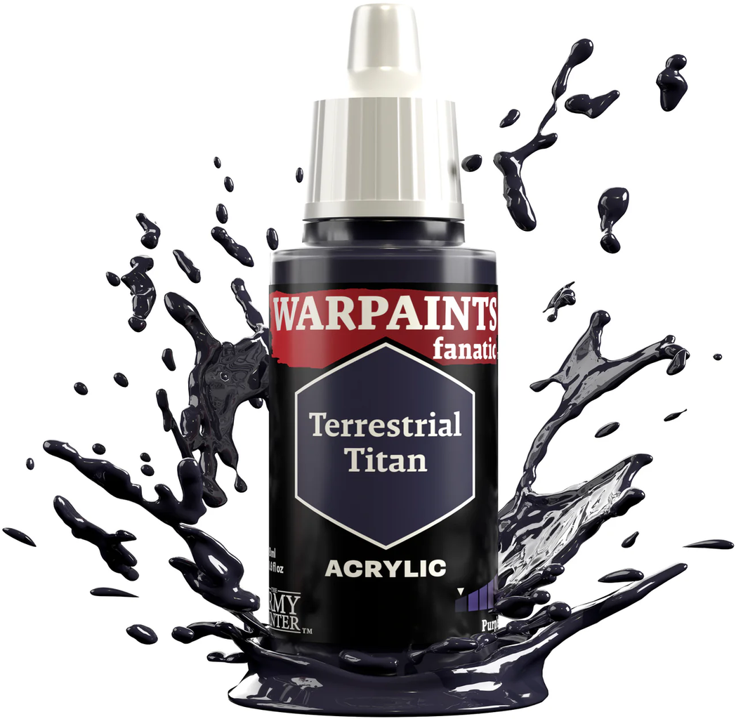 The Army Painter  Warpaints Fanatic: Purples, Terrestrial Titan (18 ml)    Magische Violetttöne für mystische Akzente