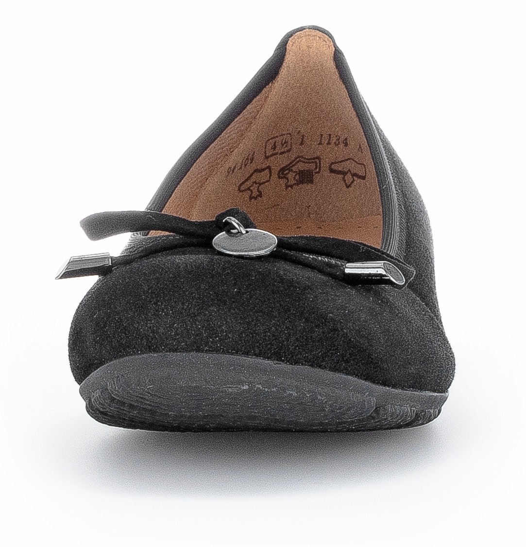 Gabor Ballerina  Flache Schuhe, Business Schuhe mit Hovercraft Luftkammern-Laufsohle