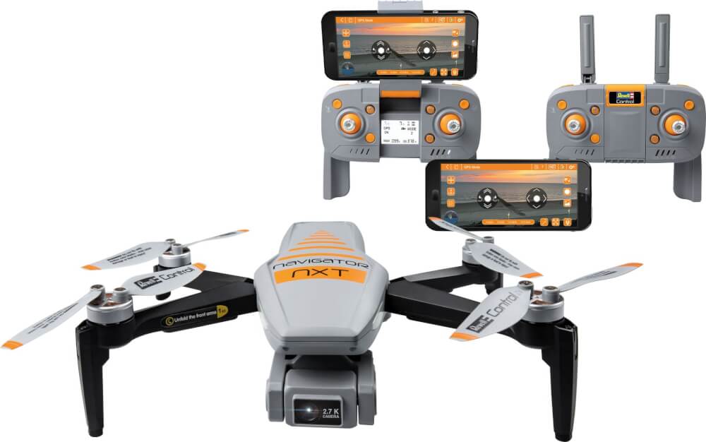 RC Quadrocopter Navigator NXT  , Revell Control Ferngesteuerte Drohne