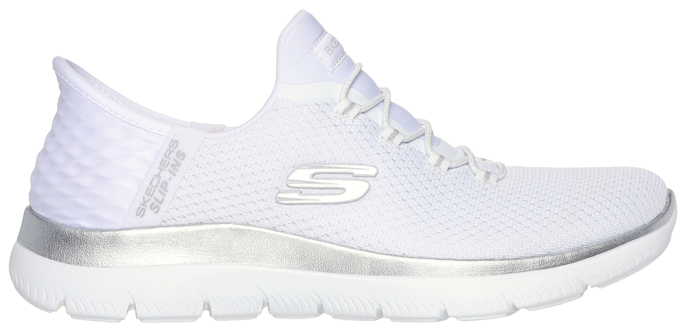 Skechers Slip-On Sneaker »SUMMITS-DIAMOND DREAM«  Schlupfschuh, Freizeitschuh mit praktischer Slip-Ins Funktion