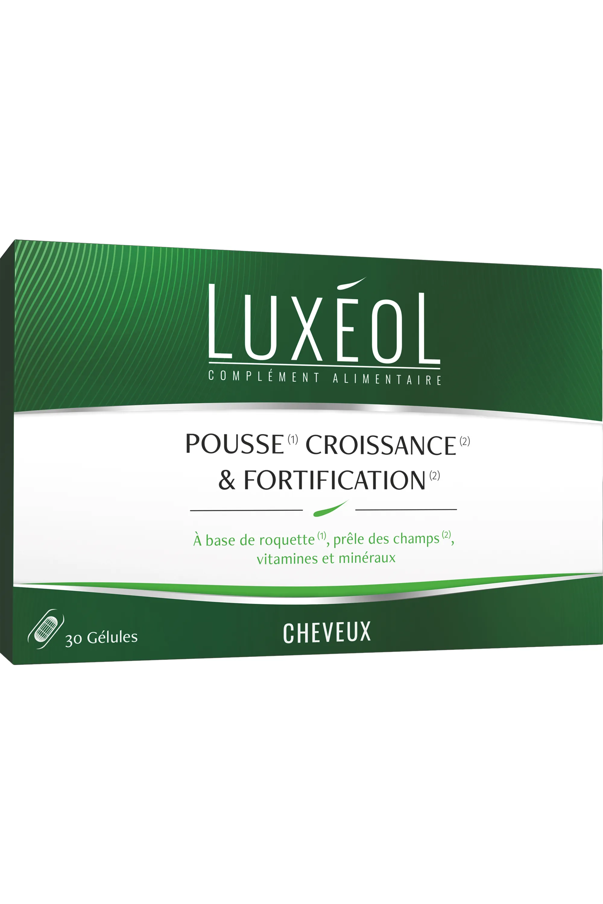 Luxéol Compléments alimentaires croissance & fortification des cheveux-25 g