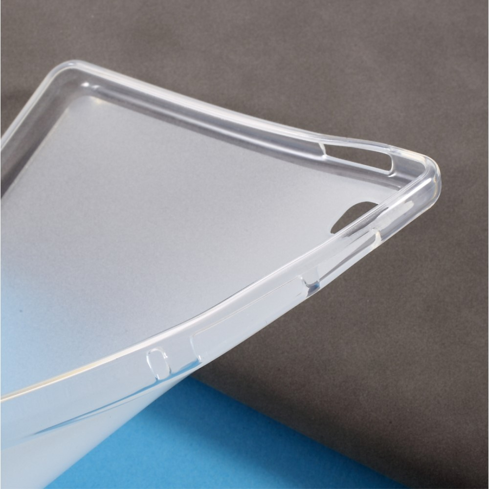 Samsung Galaxy Tab A7 Lite Gummi Case Hülle - Transparent