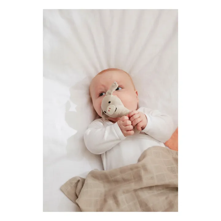 Kid's Concept Hochet Bo | Gris souris