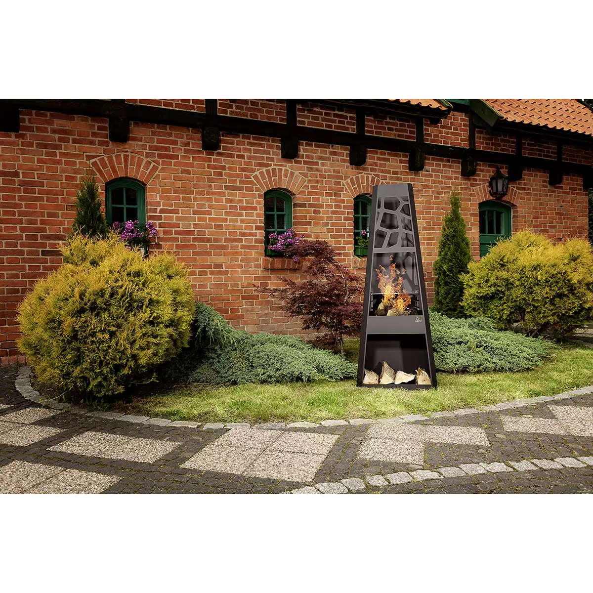 Cheminée Flagstaff Nomlilo Schwarz