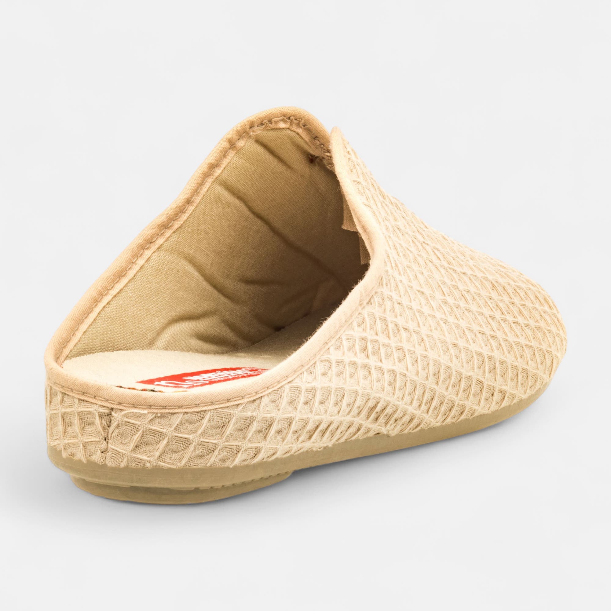 Pantoufles mules Femme beige
