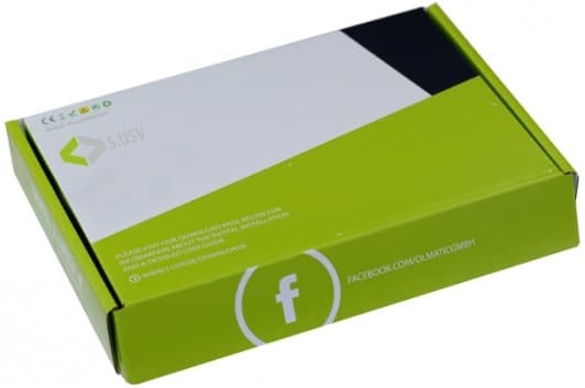 Olmatic S.USV UPs, Strømmodul, UP Board, Opp, Grønn, 65 mm, 56,5 mm