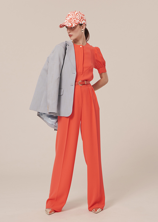 Blouse Tourterellecorail en crêpe
