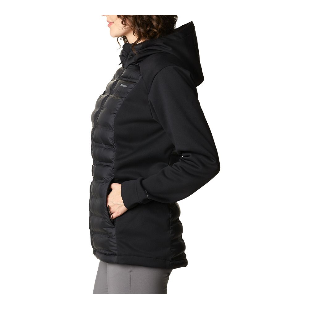 Columbia OUT SHIELD HYBRID - Veste Femme black