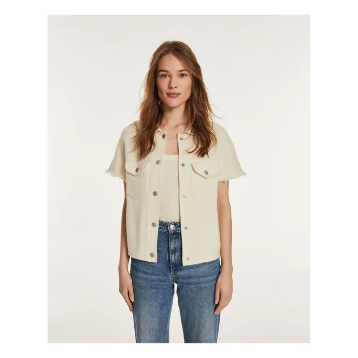 Kujten Veste Jessinda Cachemire | Blanc