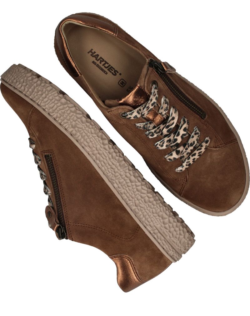 Hartjes Phil Sneakers Cognac Dames