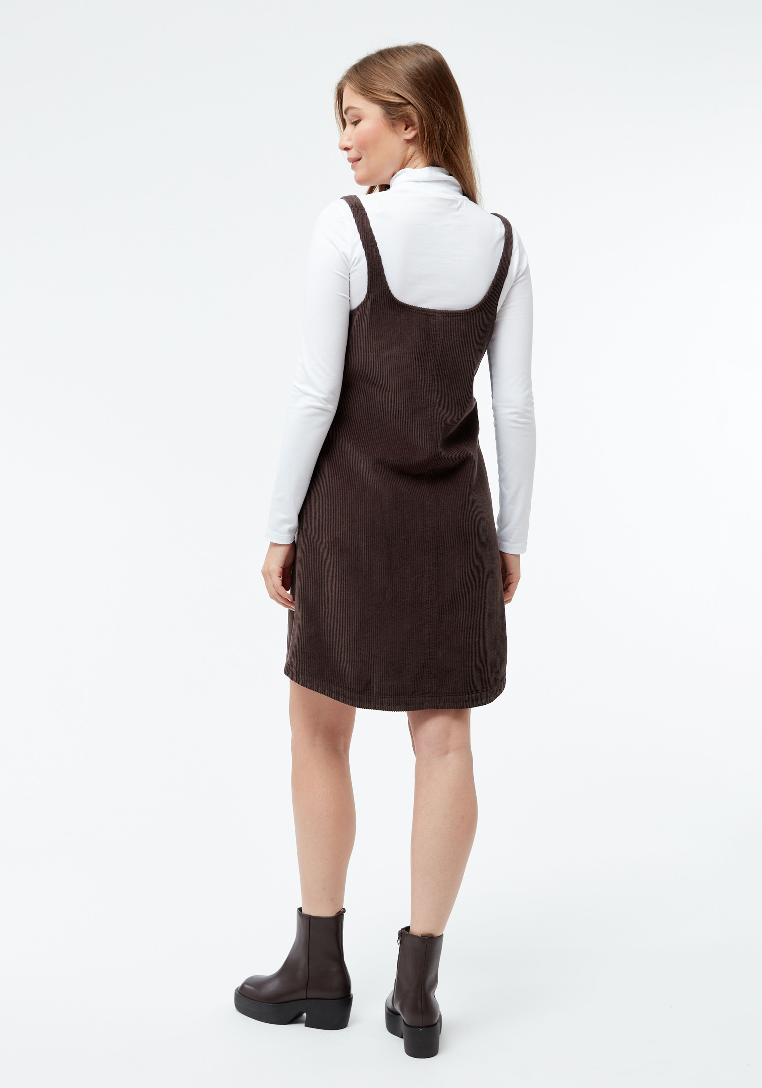 Givn Berlin Cord-Kleid GBWendy Coffee Brown