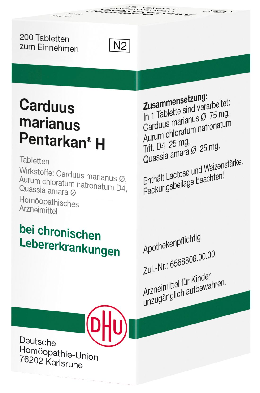 Carduus Marianus Pentarkan H Tabl.