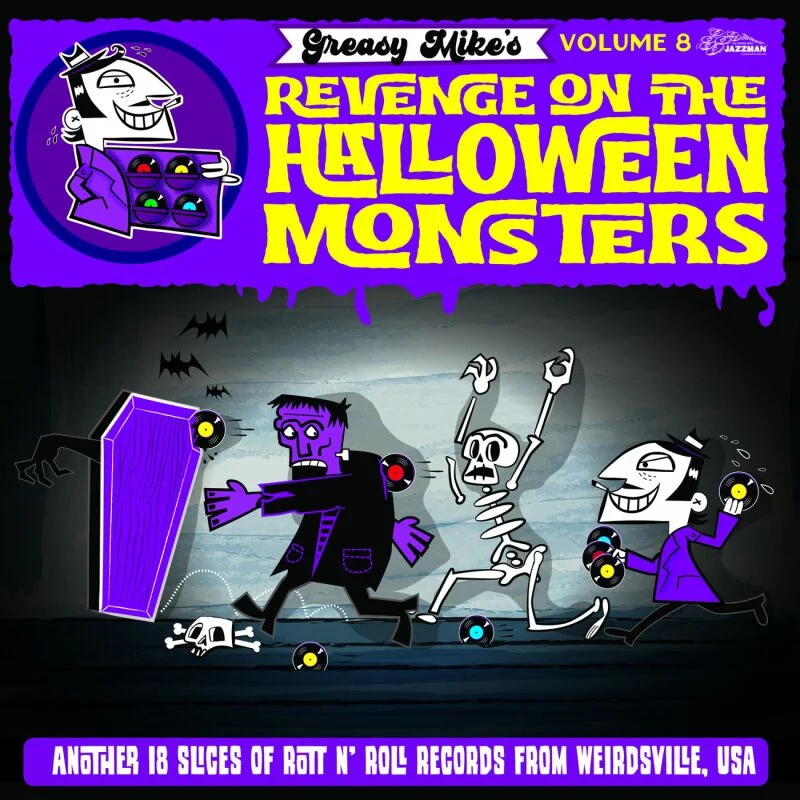 Greasy Mike's Revenge On The Halloween Monsters | V.A. LP