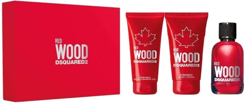 dsquared2 Red Wood Femme EDT 50ml+ 50 ml+ 50ml
