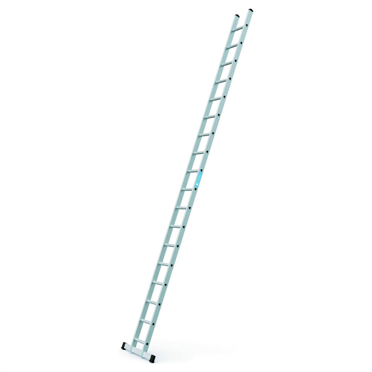 Zarges Strato DL opsteekladder met gekromde sporten, 18 sporten