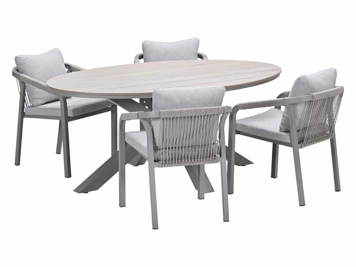 Garden Impressions Tarera Tulli 180 cm 5-delige tuinset
