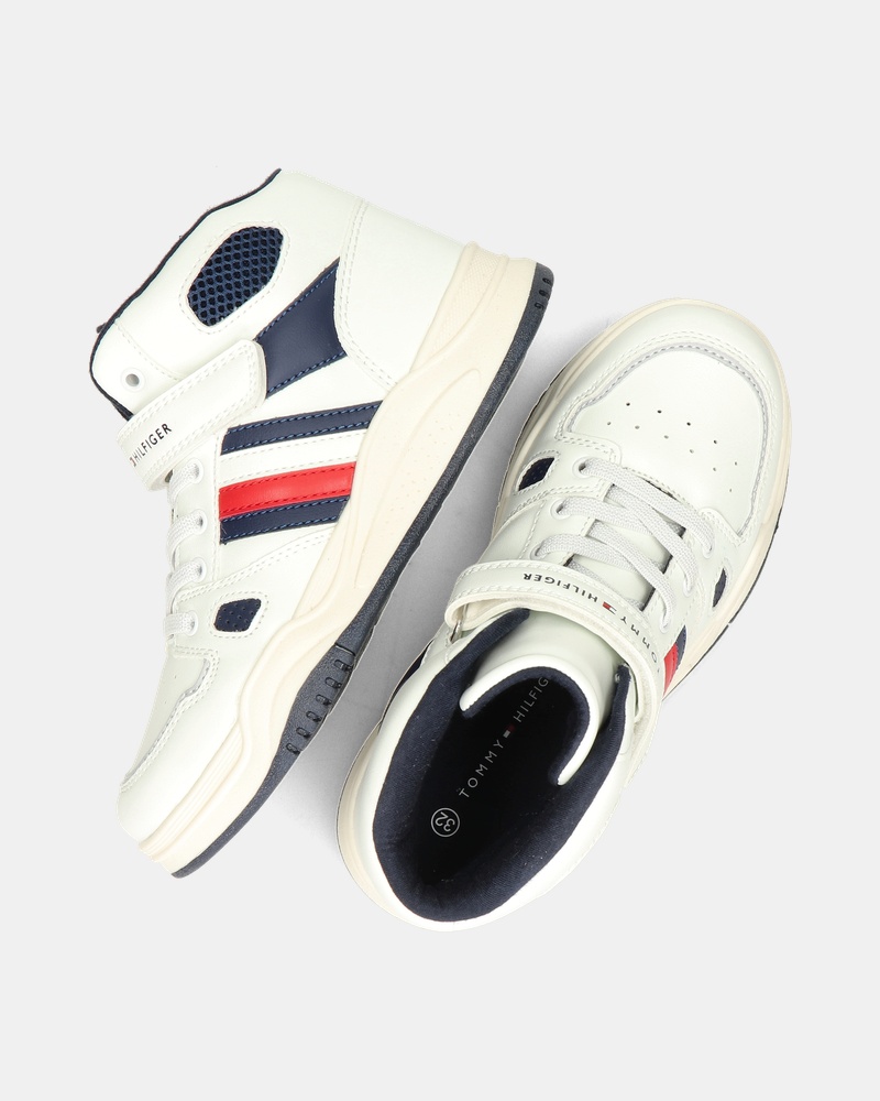 Tommy Hilfiger Jacobs Hoge sneakers  - wit