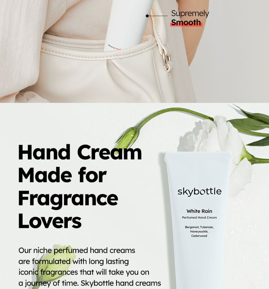 skybottle - Geparfumeerde handcrème - 5 soorten