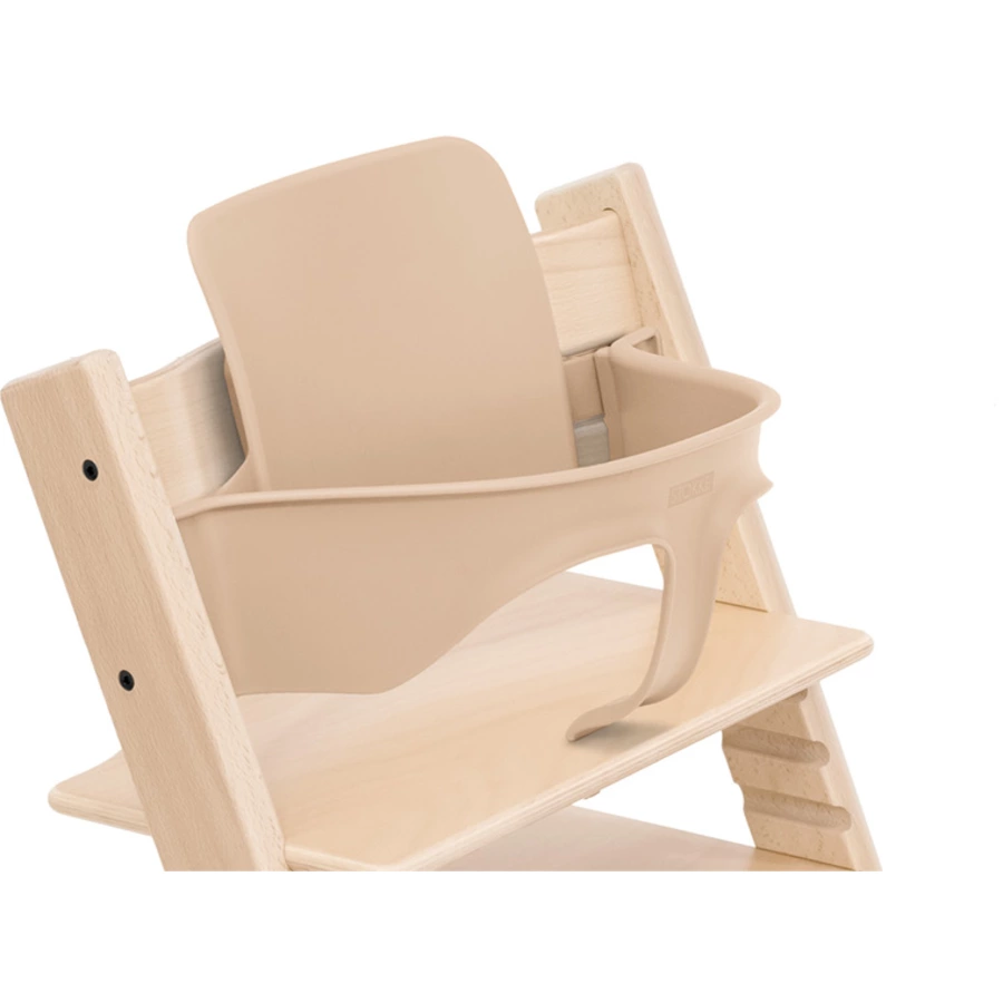 STOKKE® Mega Tripp Trapp® Set Hochstuhl Oak natur inkl. Newborn Set™ Grey und Baby Set natur