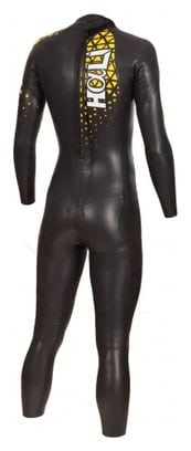 Combinaison Néoprène Mako Hali Plus Noir Jaune Homme