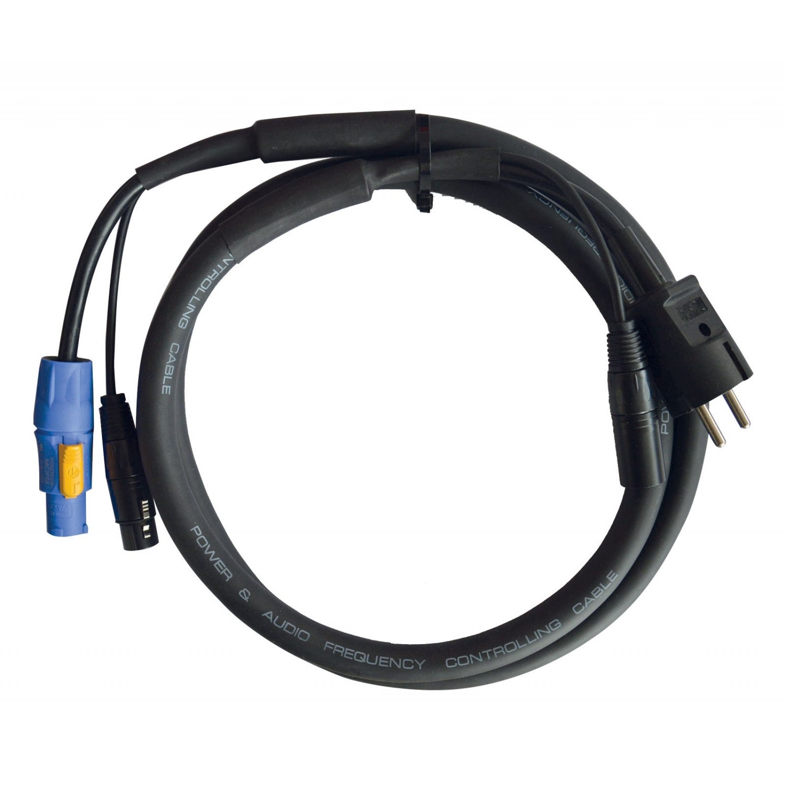Hilec CPCDMXIN-5 hybride powerCON kabel 5 meter