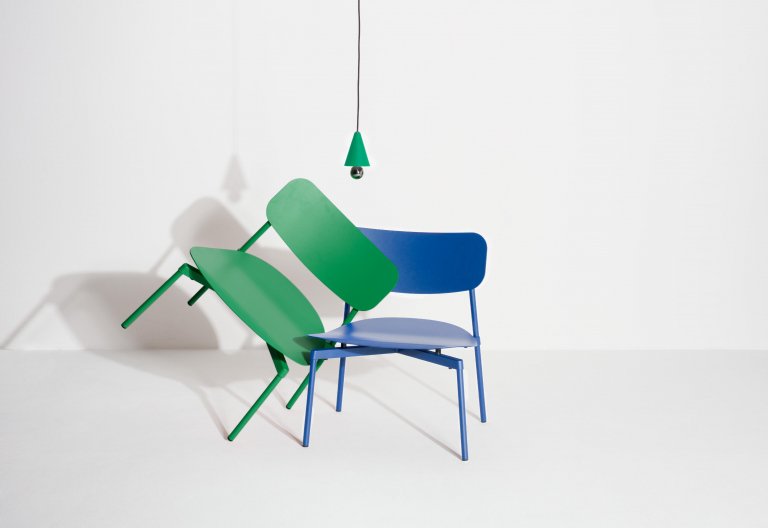 Petite Friture Fromme fauteuil Blue