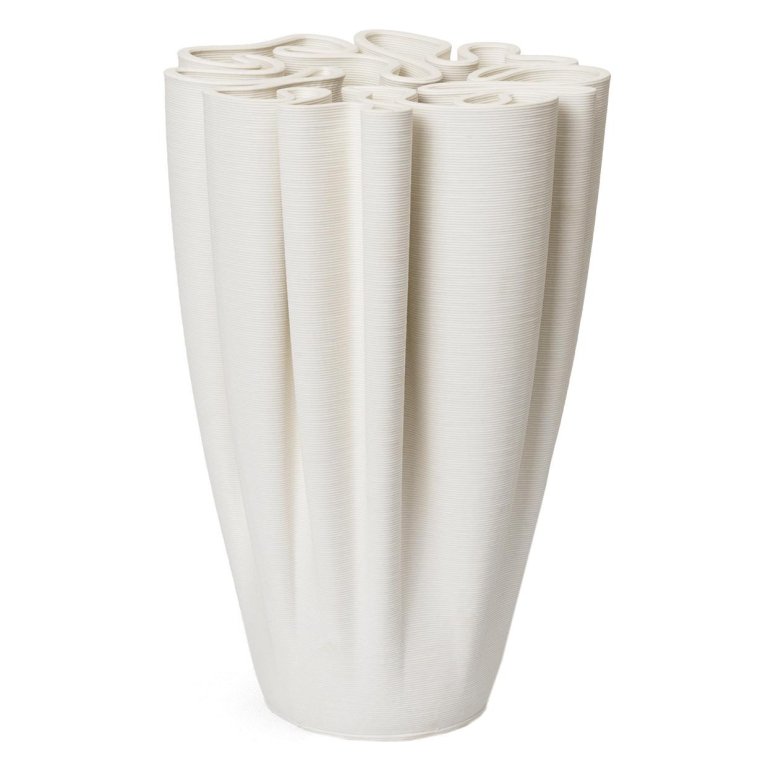 Ferm Living Dedali vaas off white