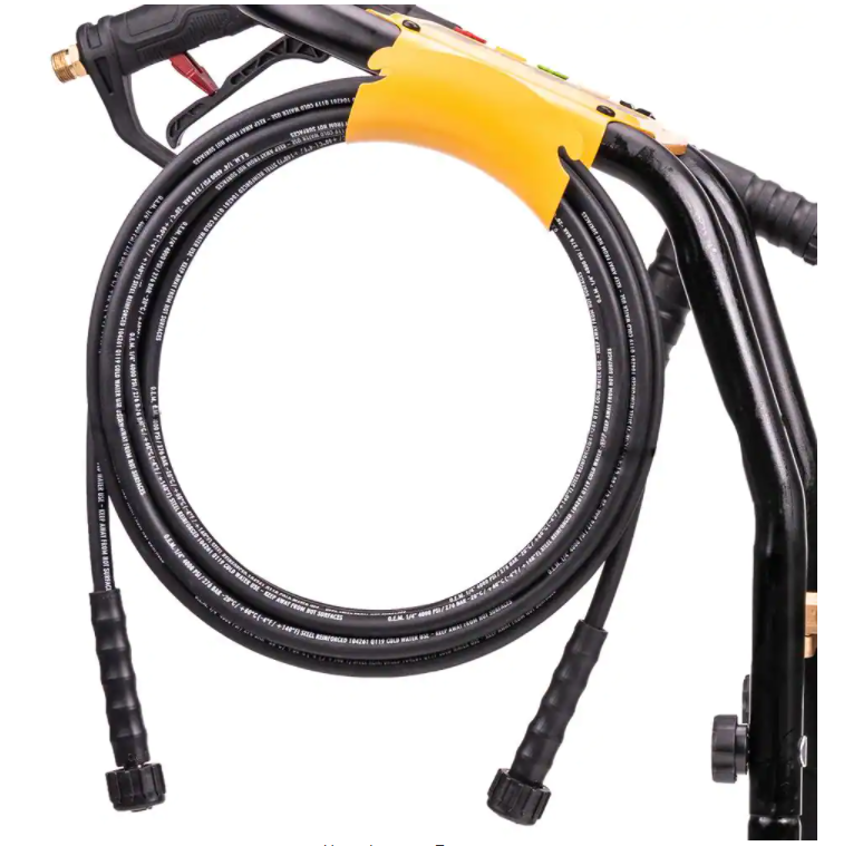 Lavadora de alta pressão profissional DEWALT 3600 PSI 2,5 GPM a gasolina com água fria e motor HONDA GX200