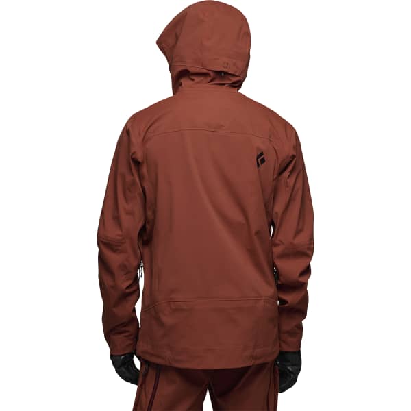 Veste de ski BLACK DIAMOND FACTOR SHELL IRON RED