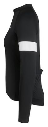 Maillot Manches Longues Rapha Core Noir / Blanc Femme