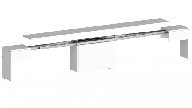 INOSIGN Sitzgruppe »Praktika« Spar-Set, Set beinhaltet 2 Bänke, 2 Stk. tlg. Je Bank ausziehbar bis 290 cm