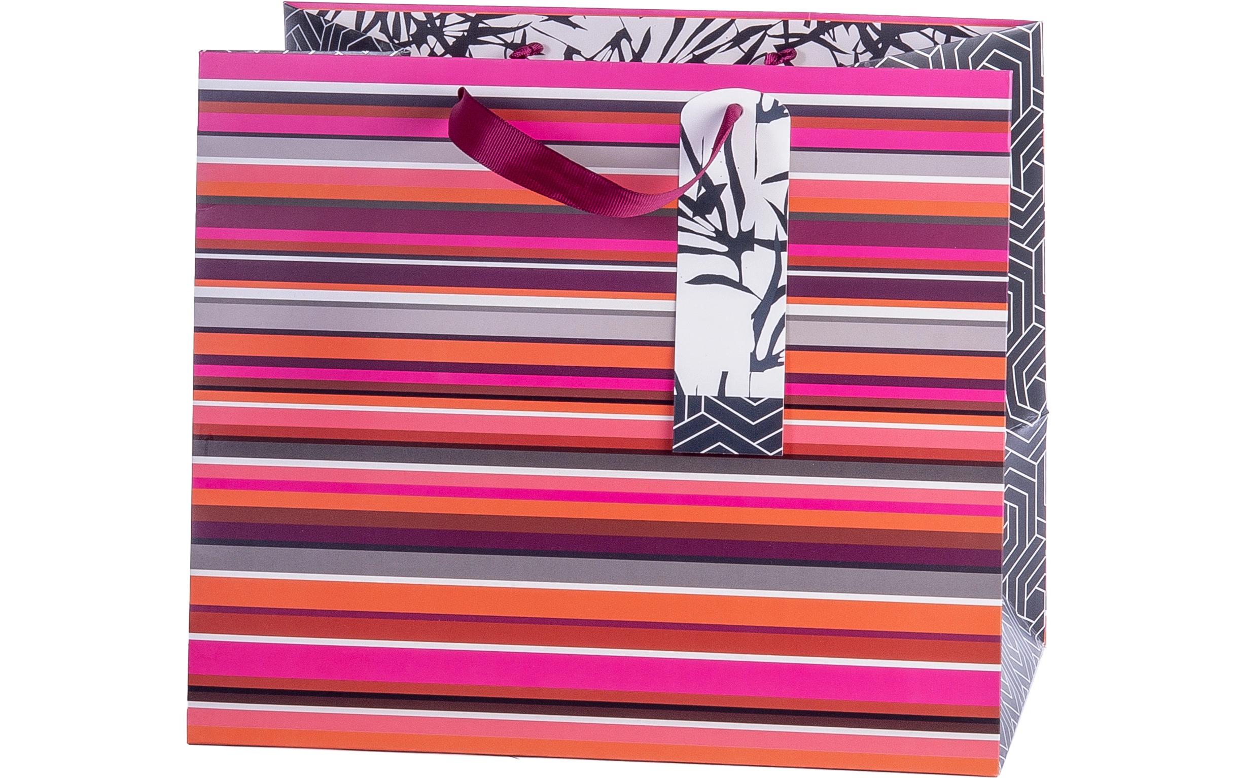 Geschenktüte 33 x 28 x 21.5 cm, mehrfarbig, 1 StückGeschenktasche